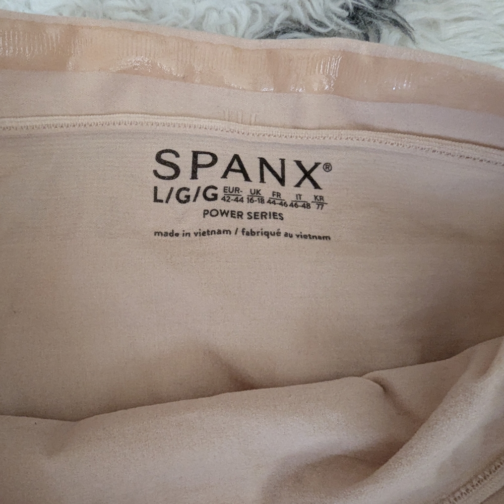 Spanx Power Series High Waisted Short Beige Size L